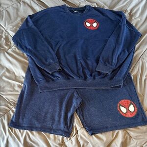 Marvel Blue Spider-Man Pajama Set